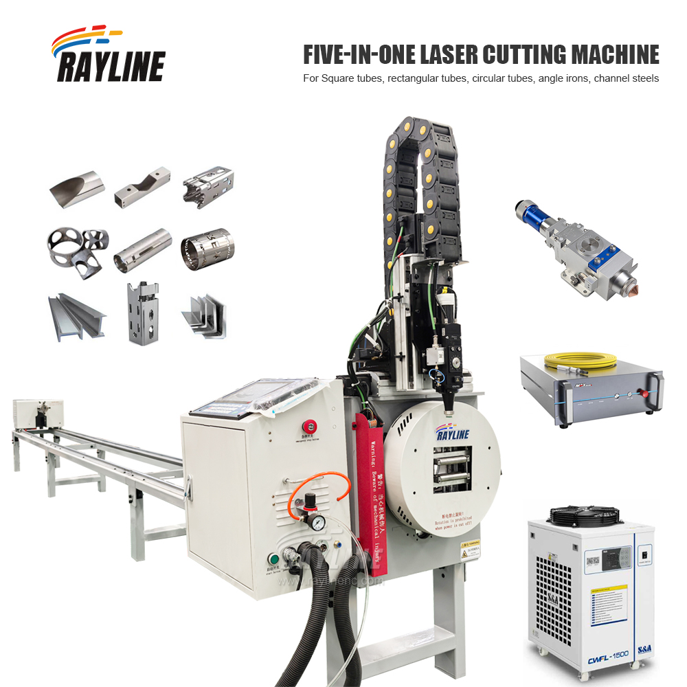 Industrial Laser Metal Cutting Machine - Factory Direct Price 4 Axis Tube