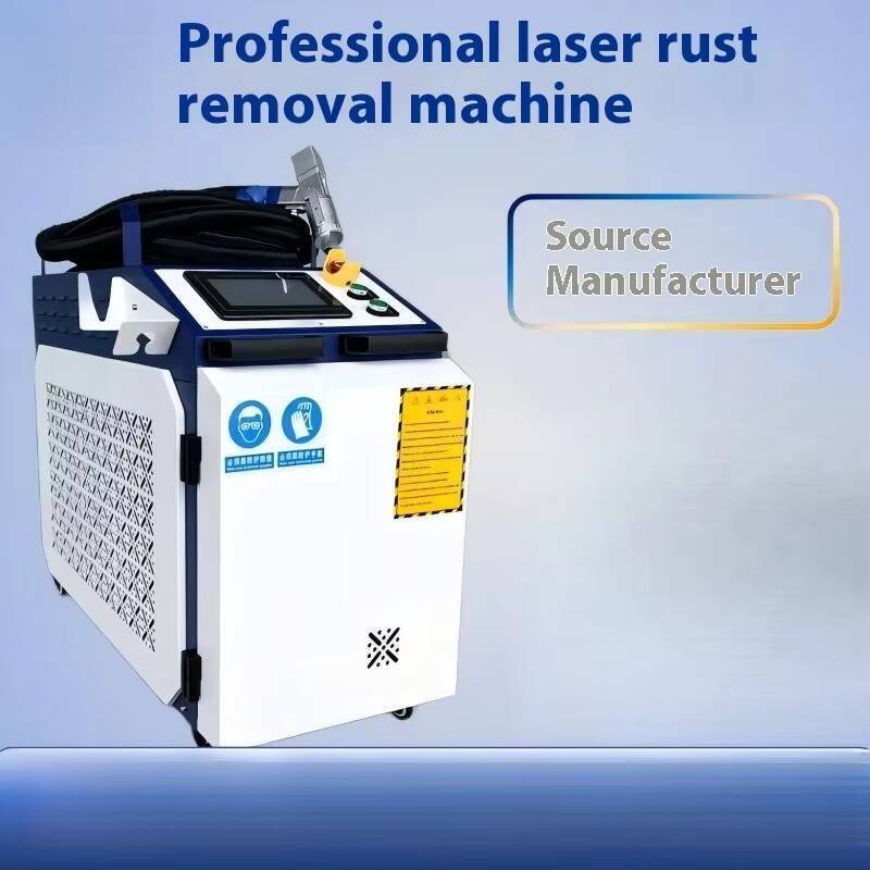 Industrial Laser For Cleaning - Efficient Handheld Metal Reinforcement Mold Surface