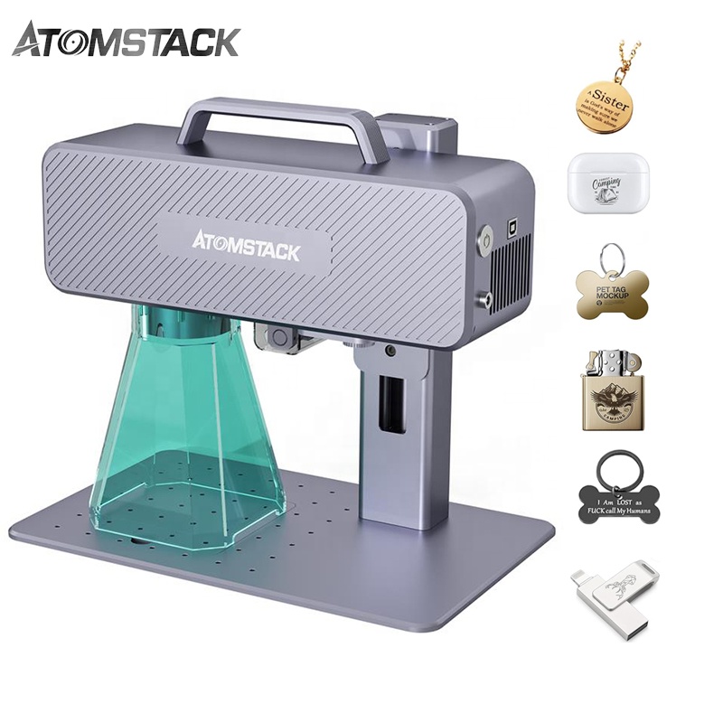 Industrial Laser Engraver - ATOMSTACK M4 Desktop Mini Handheld Industrial