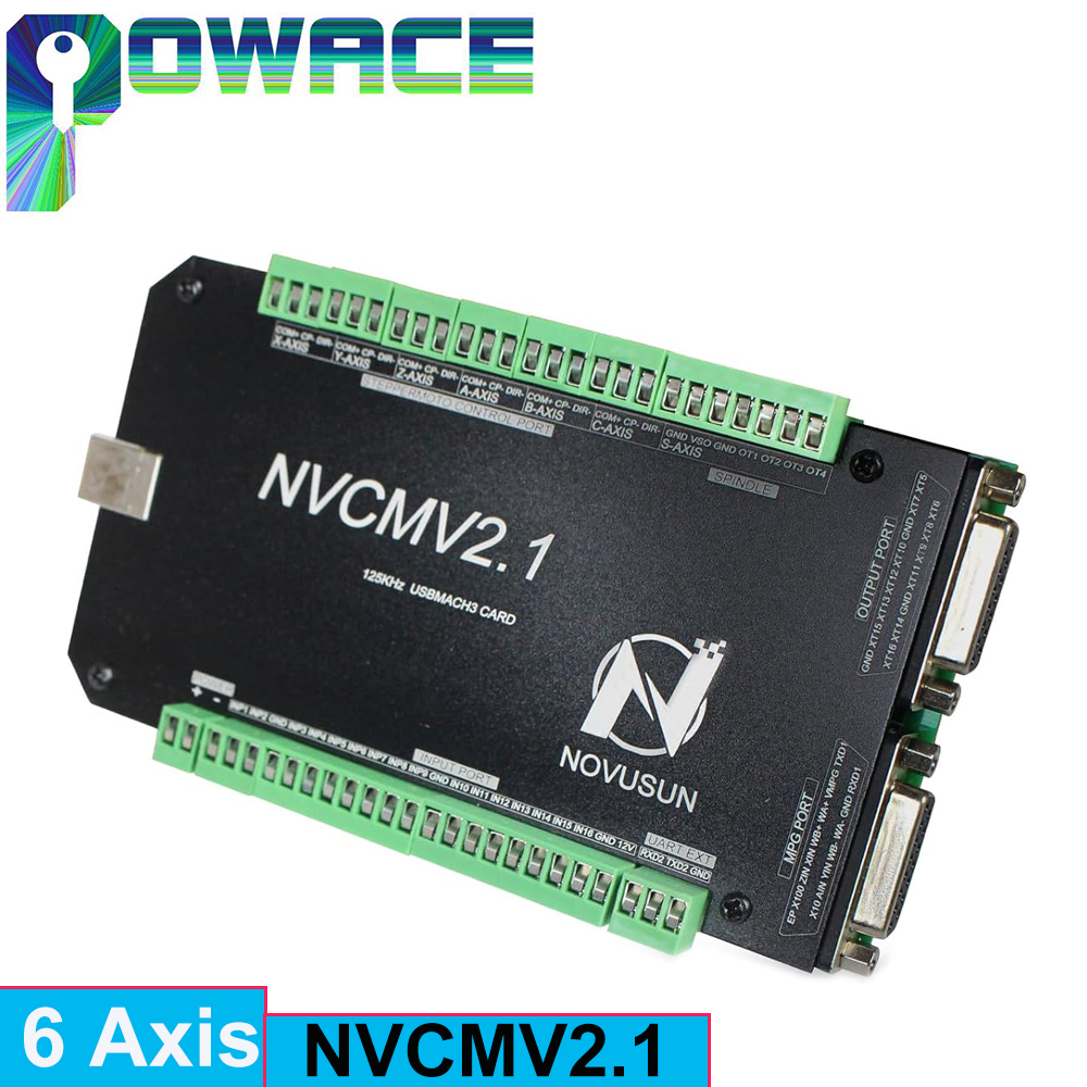 6 Axis 125KHz NVCM USB Mach3 S – Breakout Board Mach3 recenzja i cena