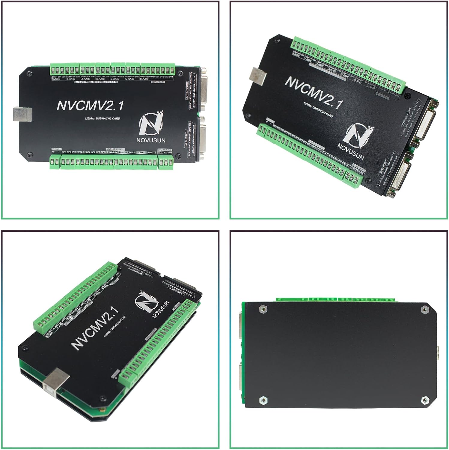 6 Axis 125KHz NVCM USB Mach3 S – Breakout Board Mach3 recenzja i cena
