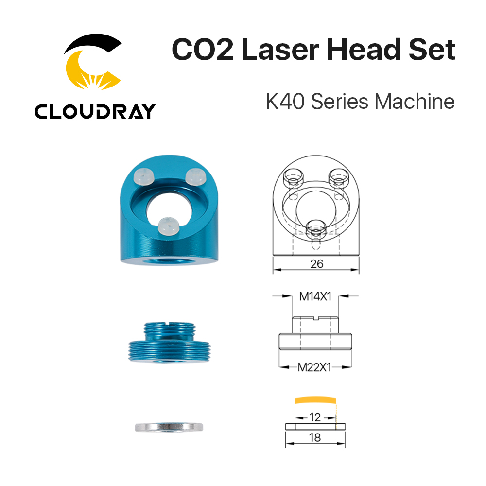 Cloudray CO2 Laser Head for K4 – Co2 Laser Mirror recenzja i cena