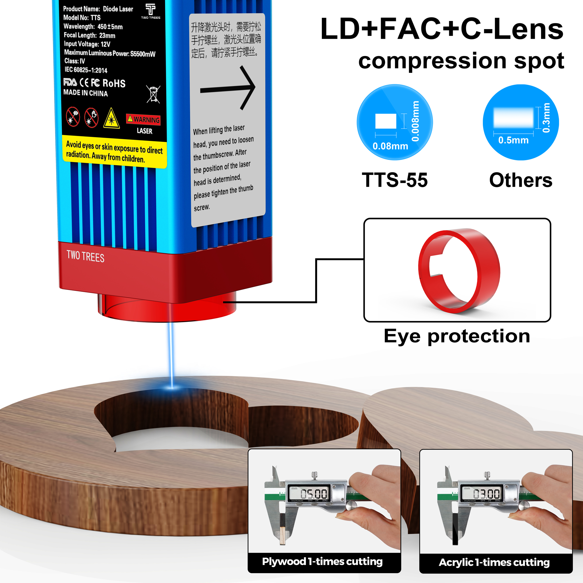 Twotrees Laser Engraving Machi – Industrial Laser Engraver For Metal recenzja i cena