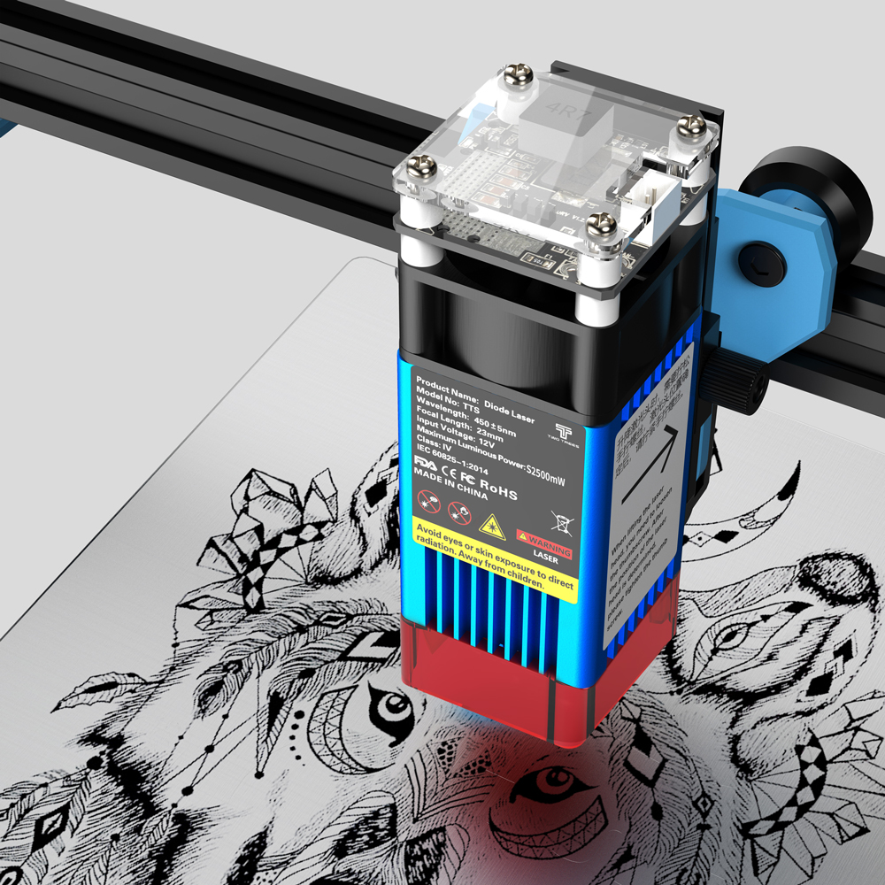 Twotrees Laser Engraving Machi – Industrial Laser Engraver For Metal recenzja i cena
