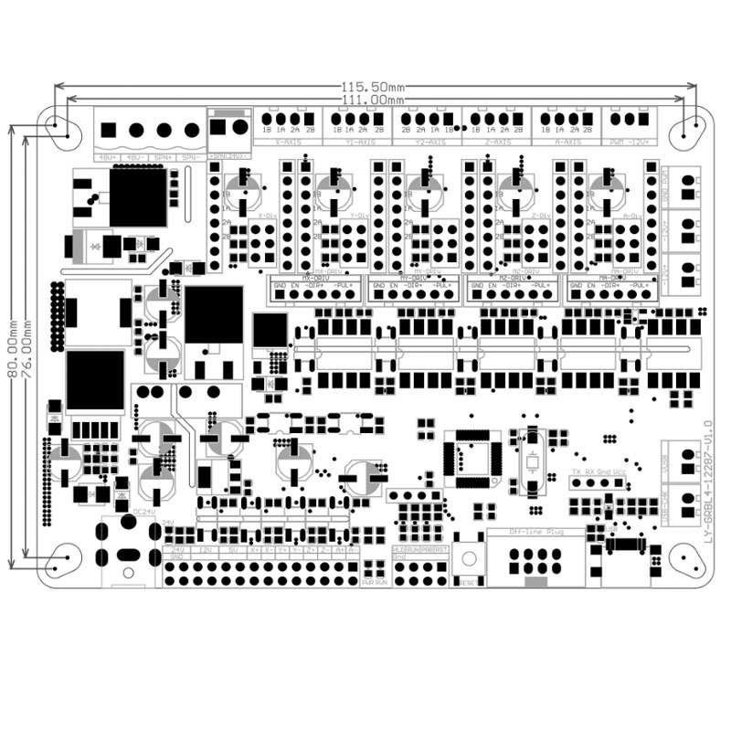 32bits GRBL Offline Controller – Controller Grbl Board recenzja i cena