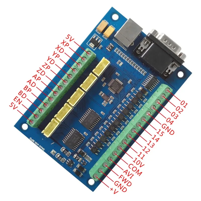 CNC MACH3 USB 5 Axis 100KHz US – Breakout Board Mach3 recenzja i cena