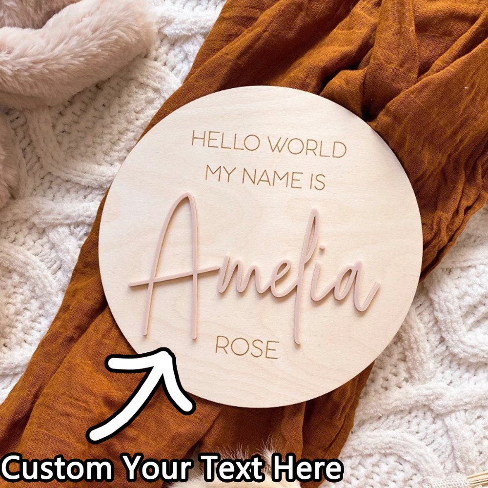 Personalised Wooden Hello Worl – Industrial Laser Marker recenzja i cena