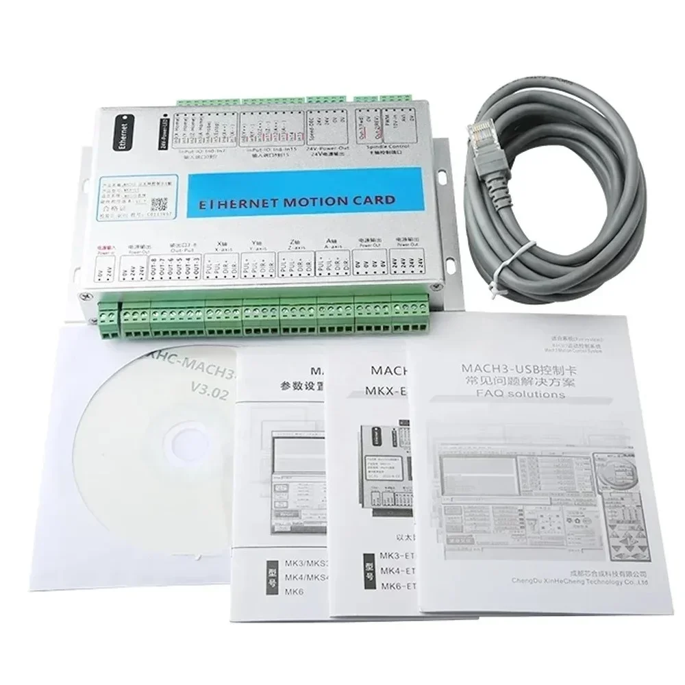 Mach3 Ethernet Motion Card CNC – Breakout Board Mach3 recenzja i cena
