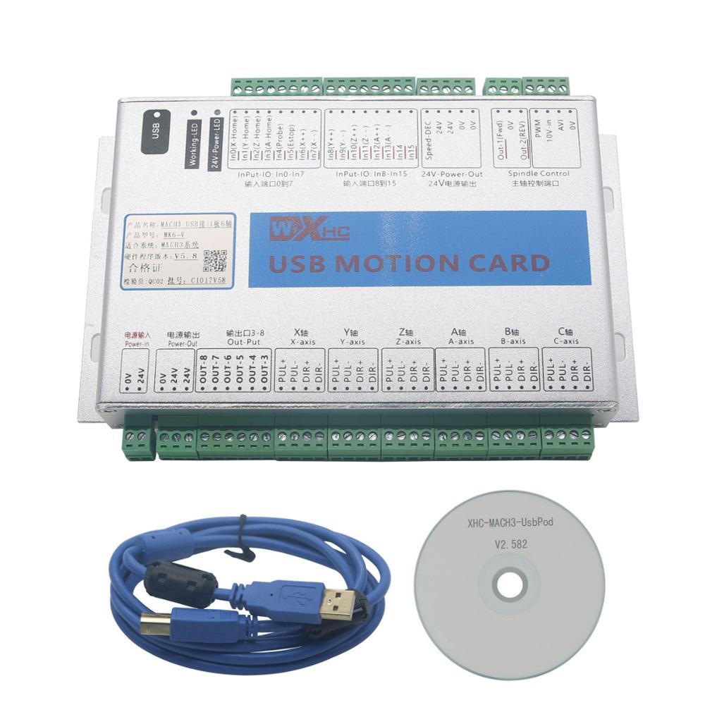 Upgrade Mach3 2MHz MK6-V 6 Axi – Breakout Board Mach3 recenzja i cena