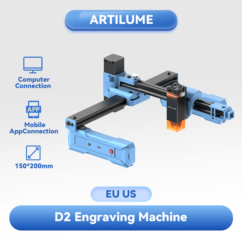 Artilume D2 2.5/6W Foldable La – Industrial Laser Engraver For Metal recenzja i cena