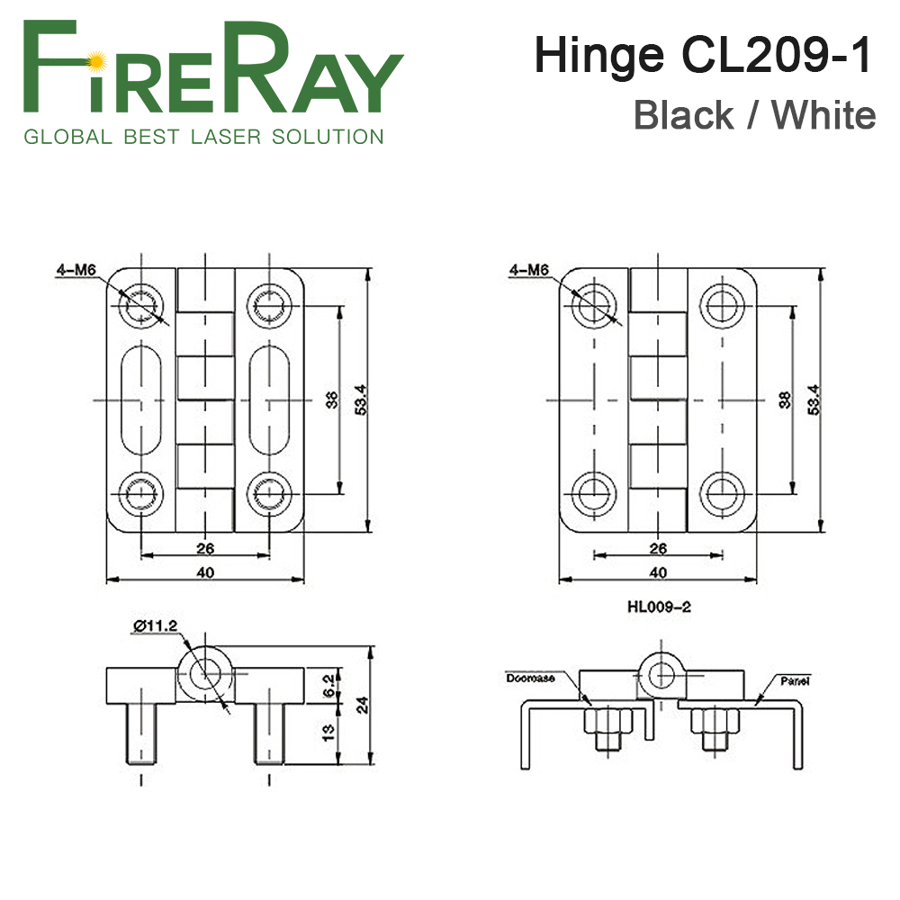 FireRay Hinge Cover Mechanical – Industrial Laser Engraver For Metal recenzja i cena