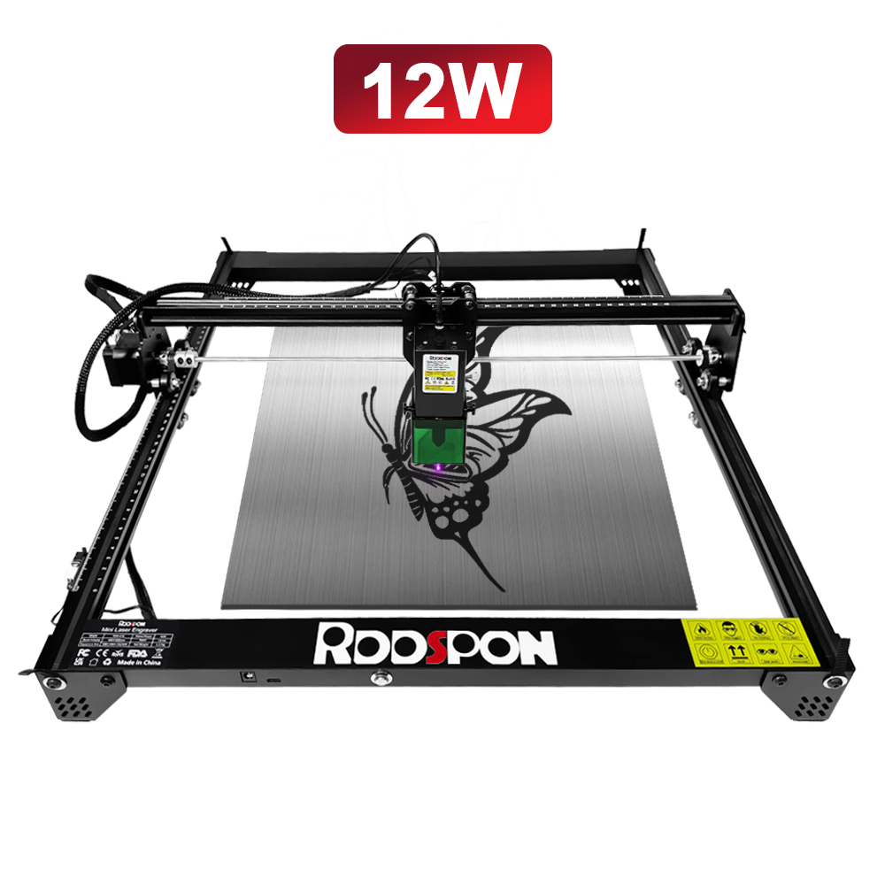 RDDSPON Laser Engraver 12W 22W – Industrial Laser Engraver For Metal recenzja i cena