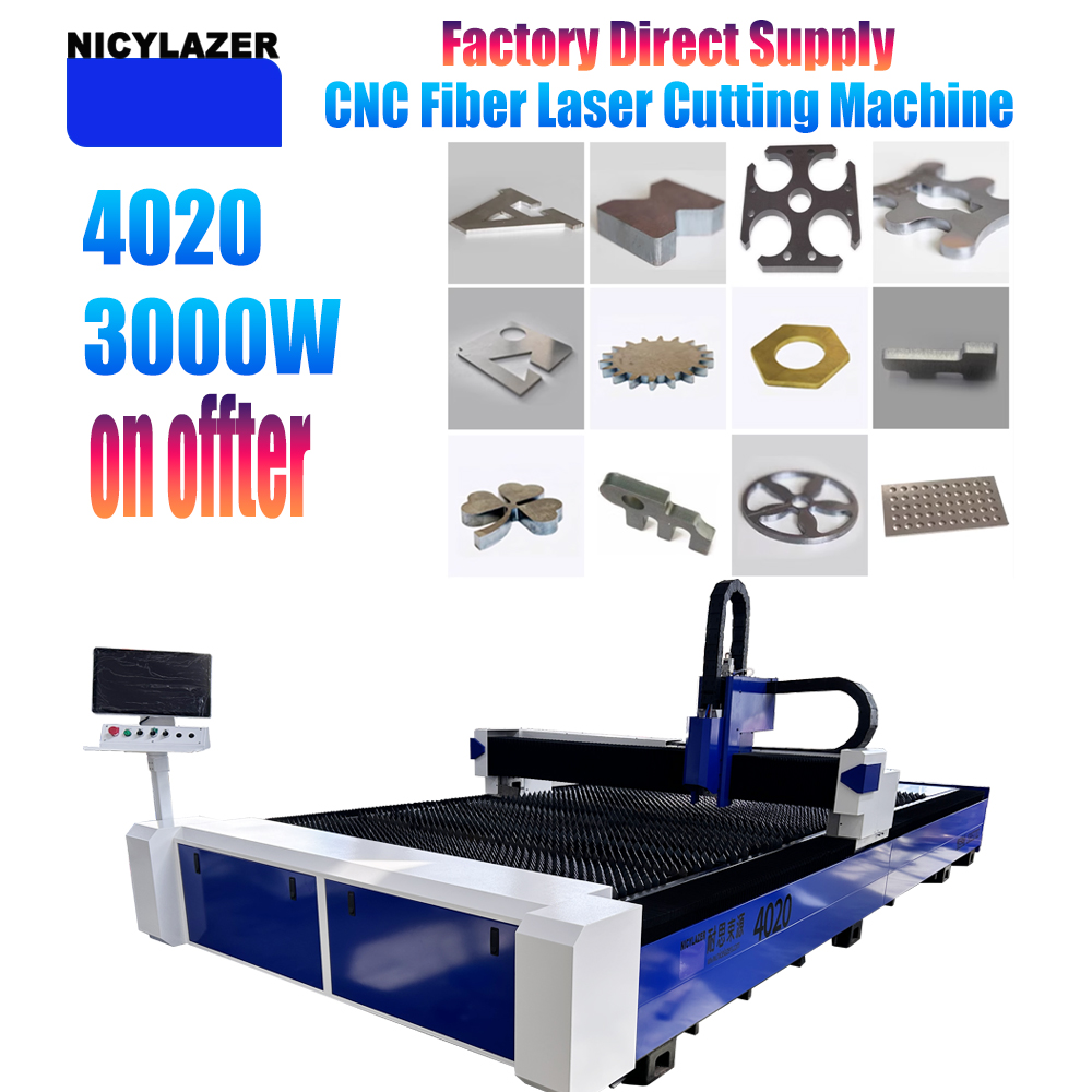 NICYLAZER CNC 3000W 4020 Fiber – Industrial Laser Metal Cutting Machine recenzja i cena