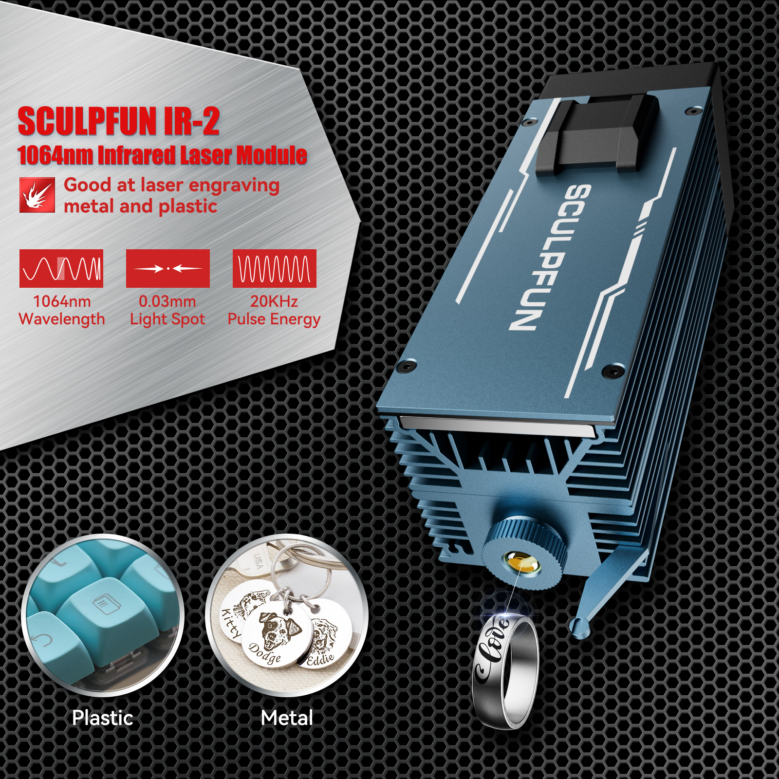 SCULPFUN 1064nm 2W Infrared La – Industrial Laser Engraver recenzja i cena