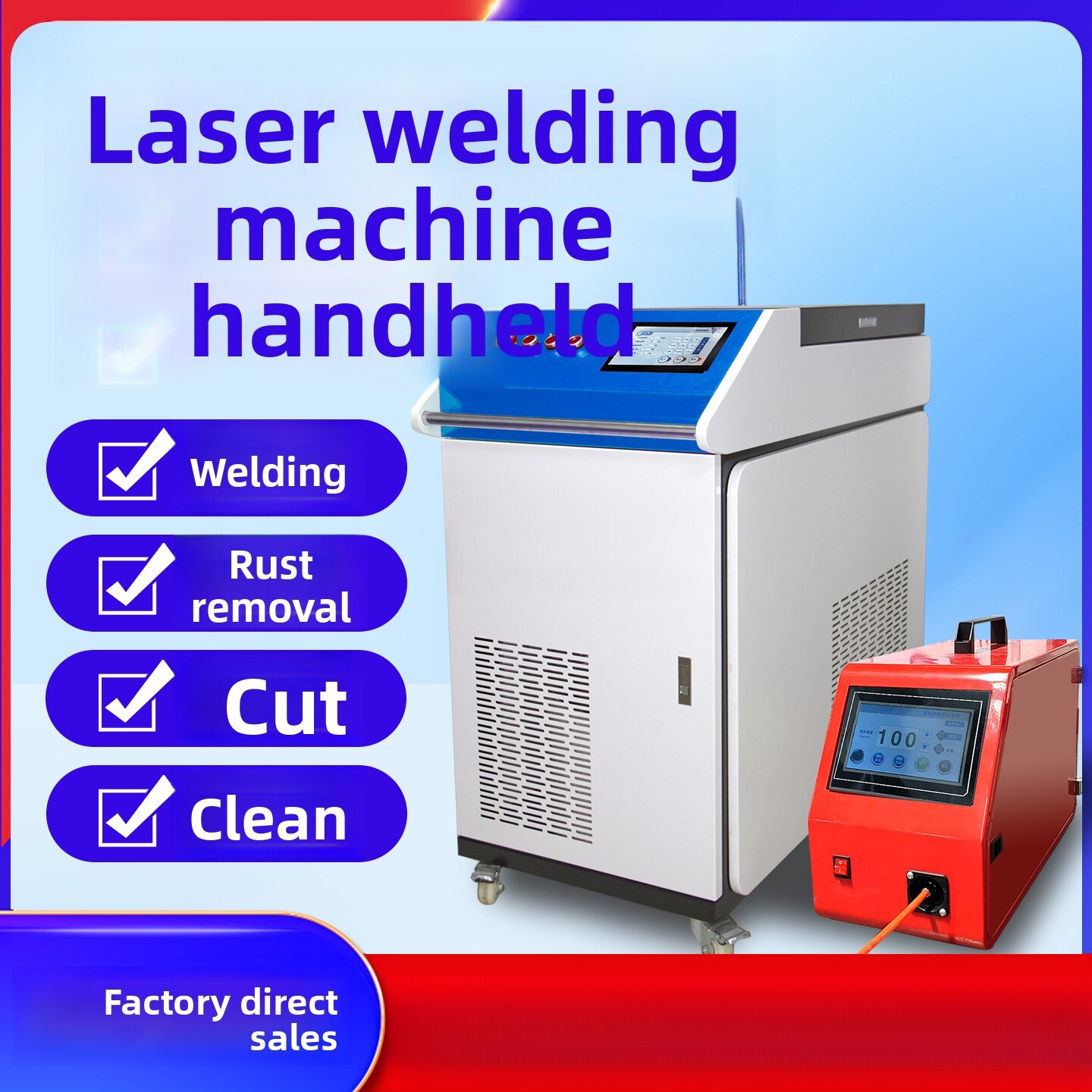 Handheld Industrial Fully Auto – Industrial Laser Metal Cutting Machine recenzja i cena