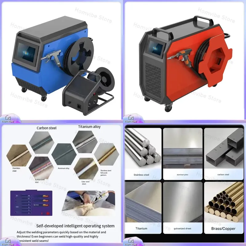 Four-in-One Air-Cooled Laser W – Industrial Handheld Laser Welding Machine recenzja i cena