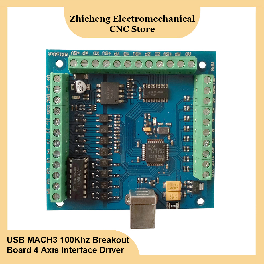 CNC Breakout board USB MACH3 e – Breakout Board Mach3 recenzja i cena