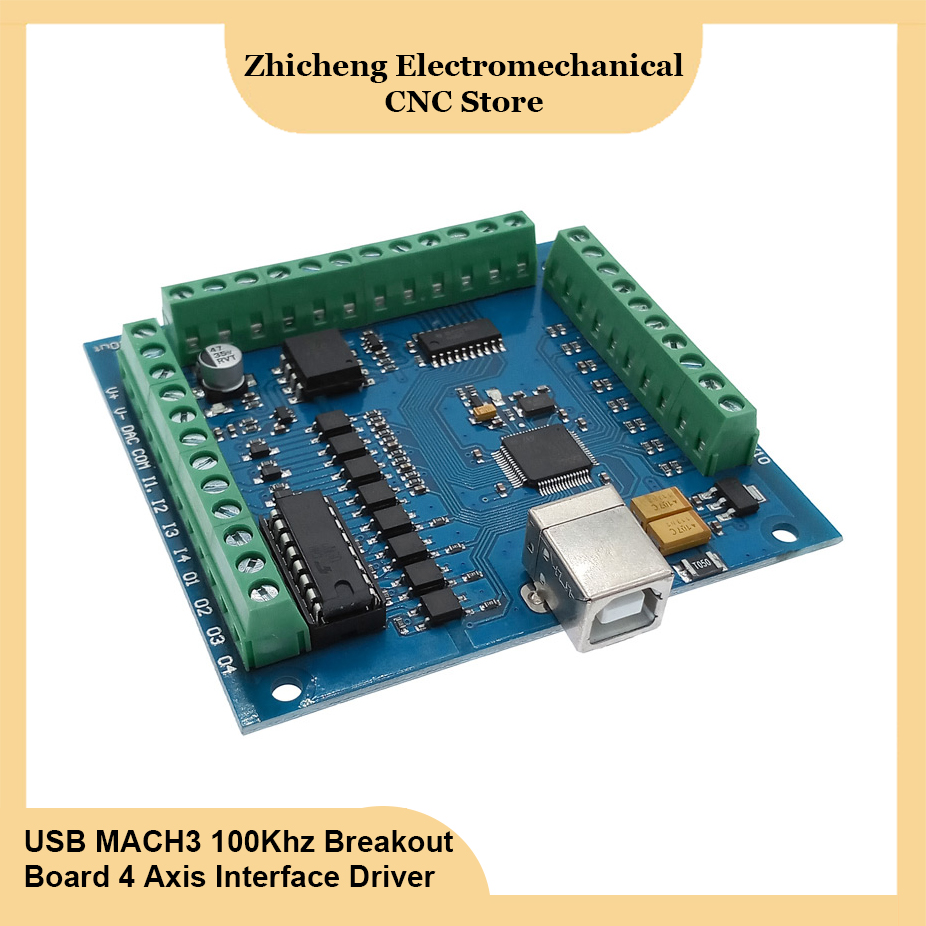 CNC Breakout board USB MACH3 e – Breakout Board Mach3 recenzja i cena