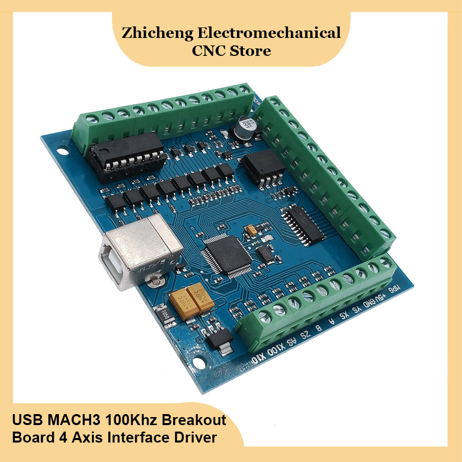 CNC Breakout board USB MACH3 e – Breakout Board Mach3 recenzja i cena