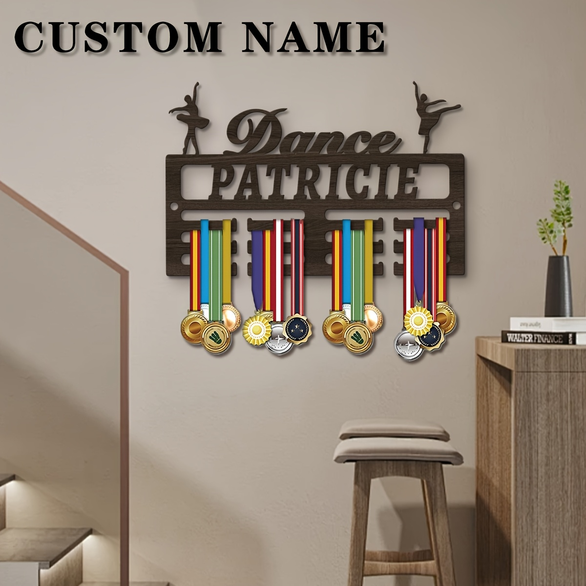 1pc Custom Wooden Medal Hanger – Industrial Laser Marker recenzja i cena