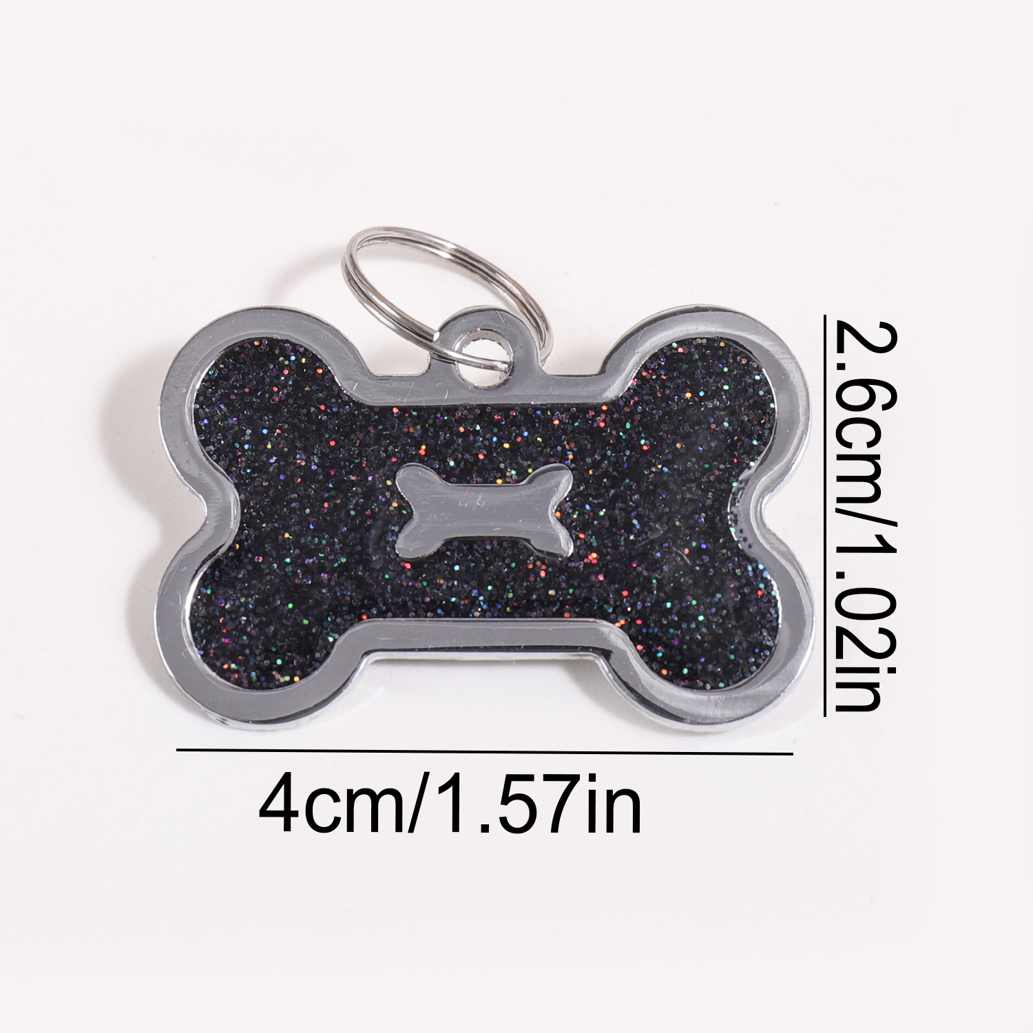 Glitter Custom Text Dog Tags C – Industrial Laser Marker recenzja i cena