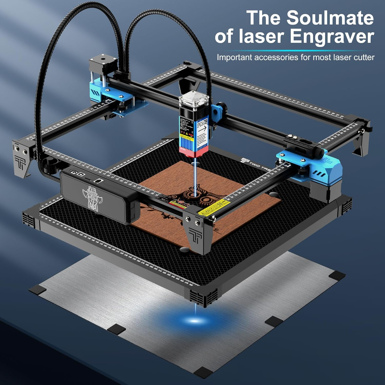 Heavy Duty Honeycomb Metal Tab – Industrial Laser Engraver For Metal recenzja i cena