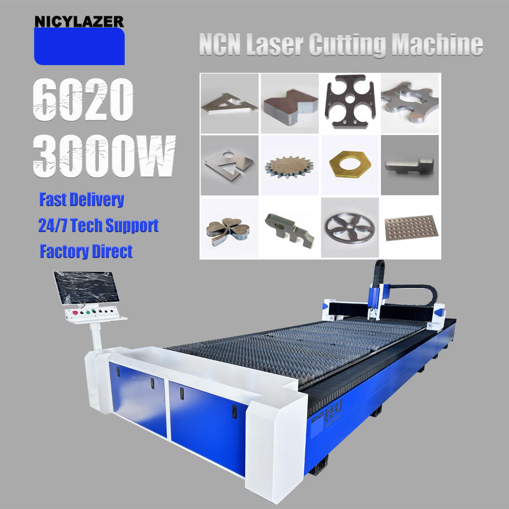 CNC 3000W 6020 Fiber Laser Cut – Industrial Laser Metal Cutting Machine recenzja i cena