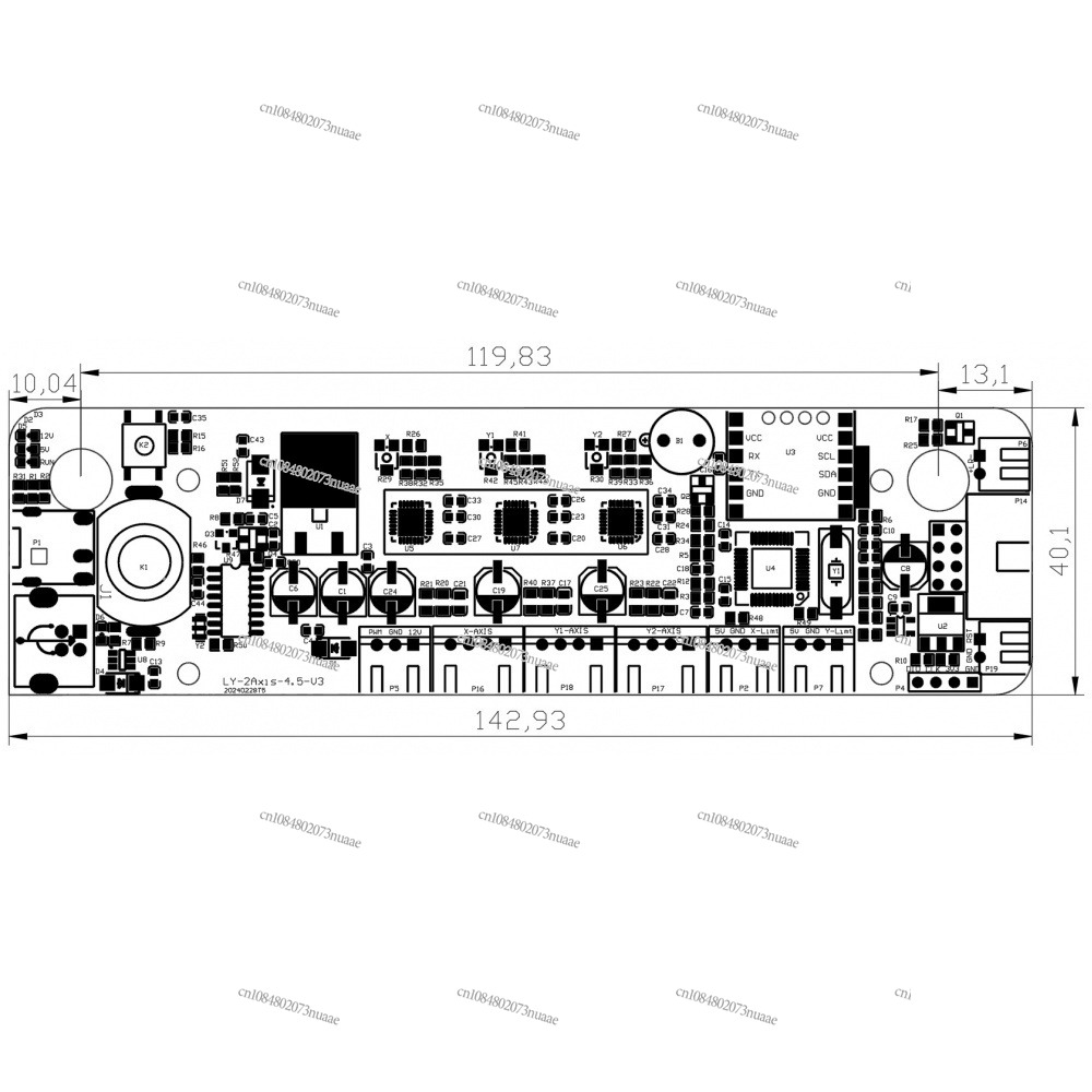 CNC 2 Axis Controller 32-bit M – Controller Grbl Board recenzja i cena