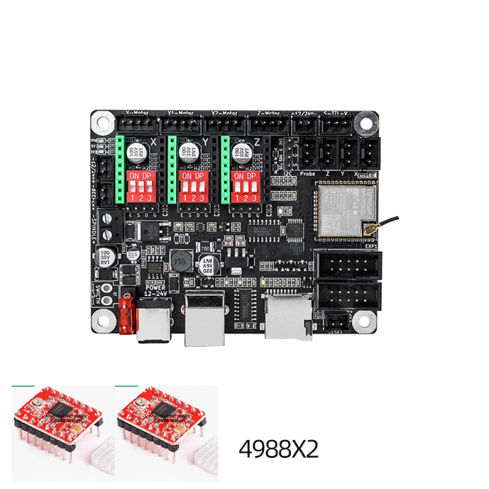 12V/24V Small DIY Laser Engrav – Controller Grbl Board recenzja i cena