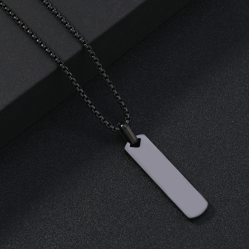 Laser Engraved Square Bar Neck – Industrial Laser Marker recenzja i cena