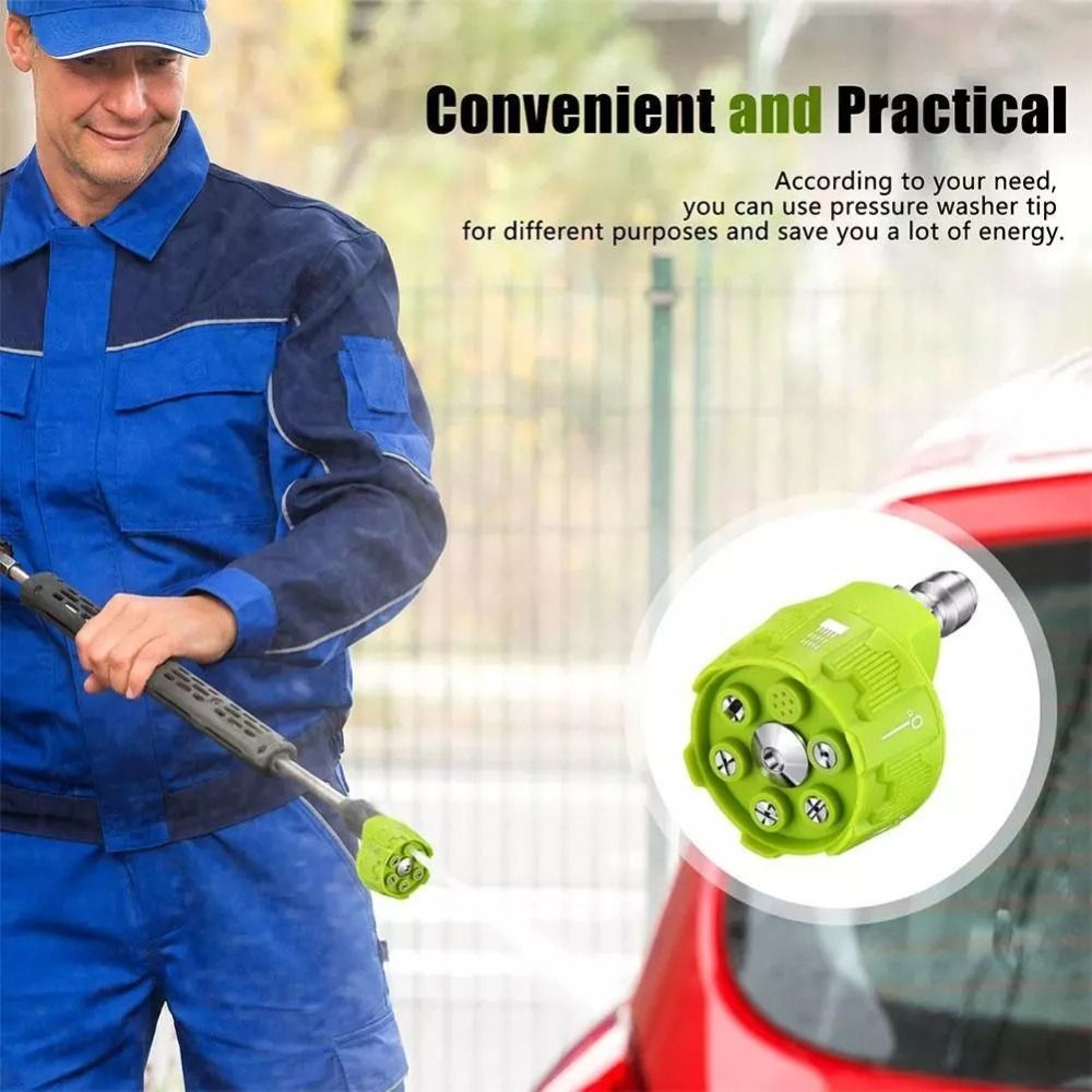 New 6in1 Pressure Washer Nozzl – Laser Nozzle Ceramic recenzja i cena