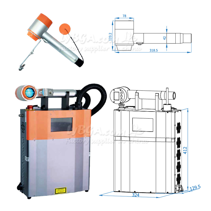 LY-LCG100A 100W Pulsed Laser C – Industrial Lasers recenzja i cena