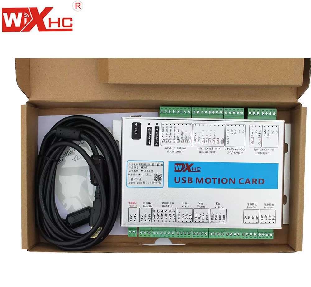 XHC 2000KHZ Mach3 3/4/6 axis U – Breakout Board Mach3 recenzja i cena