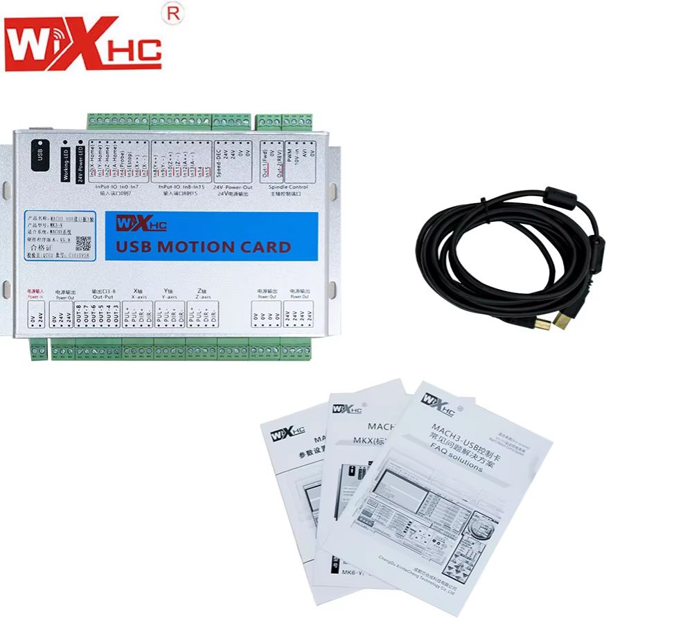 XHC 2000KHZ Mach3 3/4/6 axis U – Breakout Board Mach3 recenzja i cena