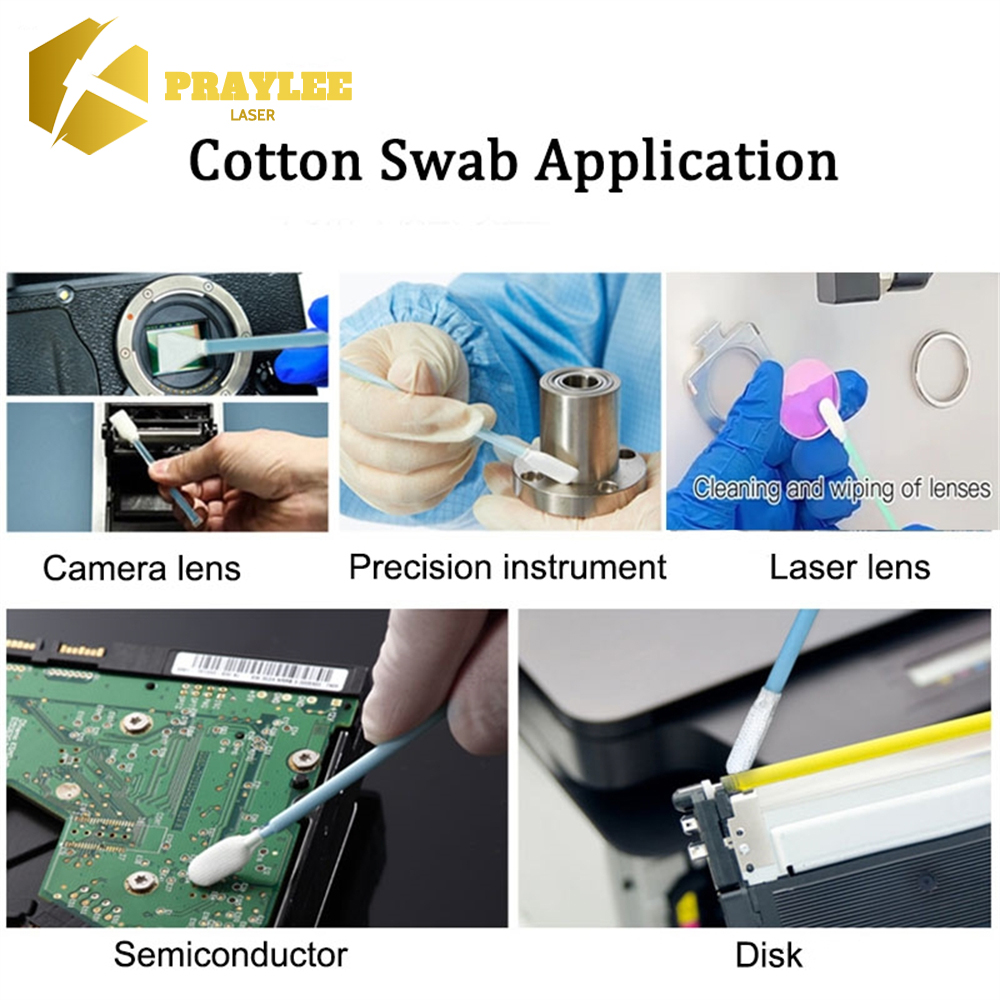 Praylee 100PCS Industry Cotton – Industrial Laser For Cleaning recenzja i cena