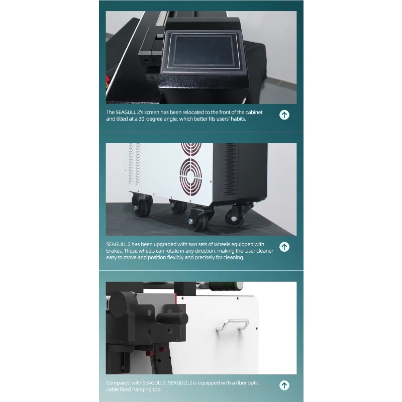 Portable Pulse Fiber 300W Lase – Industrial Laser For Cleaning recenzja i cena