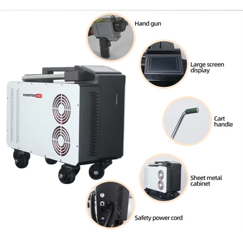 Portable Pulse Fiber 300W Lase – Industrial Laser For Cleaning recenzja i cena
