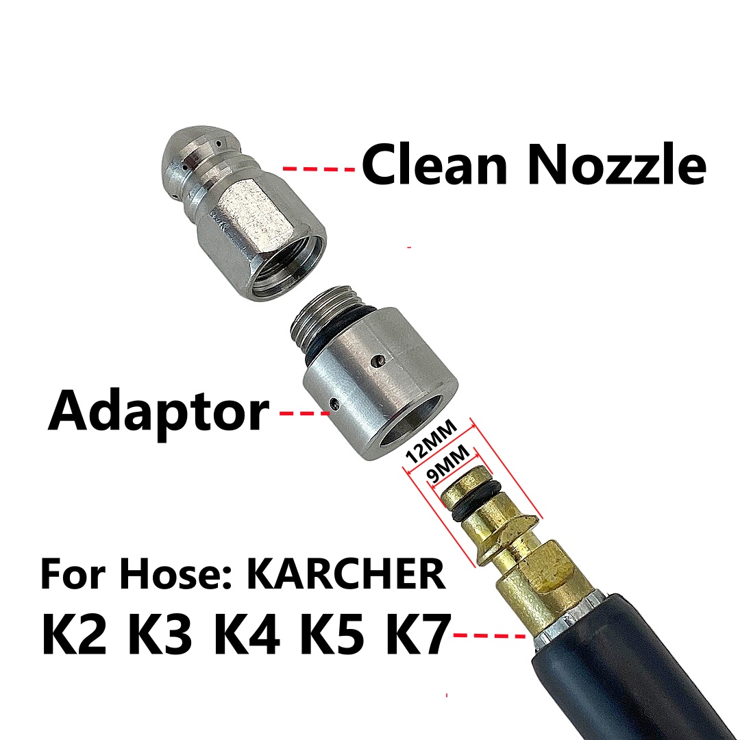 High Pressure Washer Hose Drai – Laser Nozzle Ceramic recenzja i cena