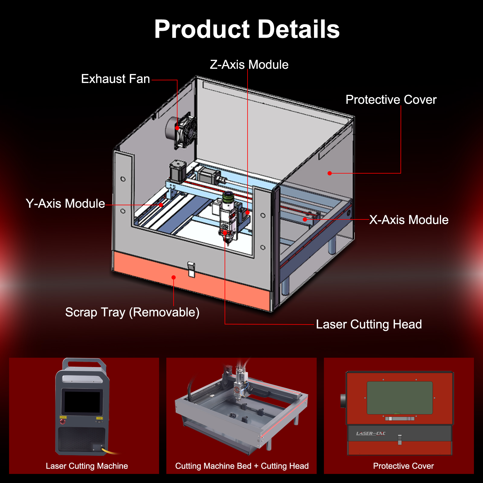 [EU/US] Desktop 220V 50Hz Lase – Industrial Laser Metal Cutting Machine recenzja i cena