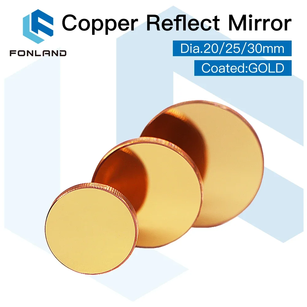 3pcs Fonland Copper Reflect Mi – Co2 Laser Mirror recenzja i cena