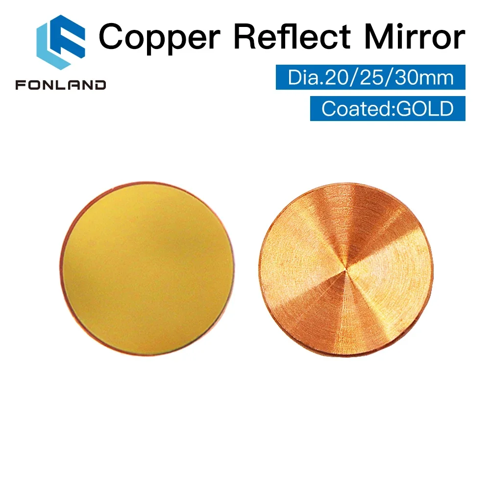 3pcs Fonland Copper Reflect Mi – Co2 Laser Mirror recenzja i cena