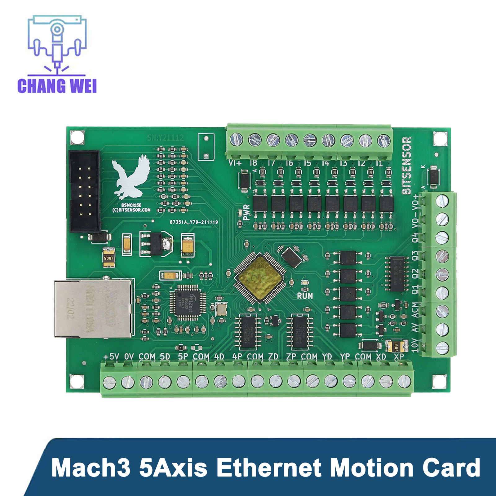5-Axis Ethernet Motion Card Ma – Breakout Board Mach3 recenzja i cena