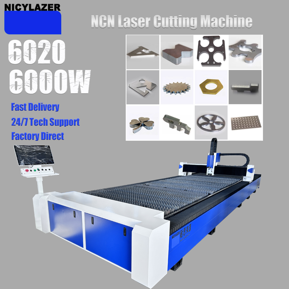 CNC 6000W 6020 Fiber Laser Cut – Industrial Laser Metal Cutter recenzja i cena