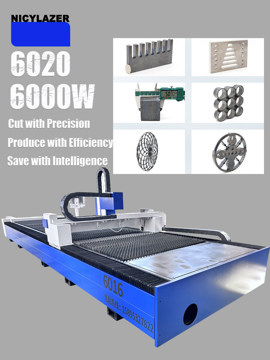CNC 6000W 6020 Fiber Laser Cut – Industrial Laser Metal Cutter recenzja i cena