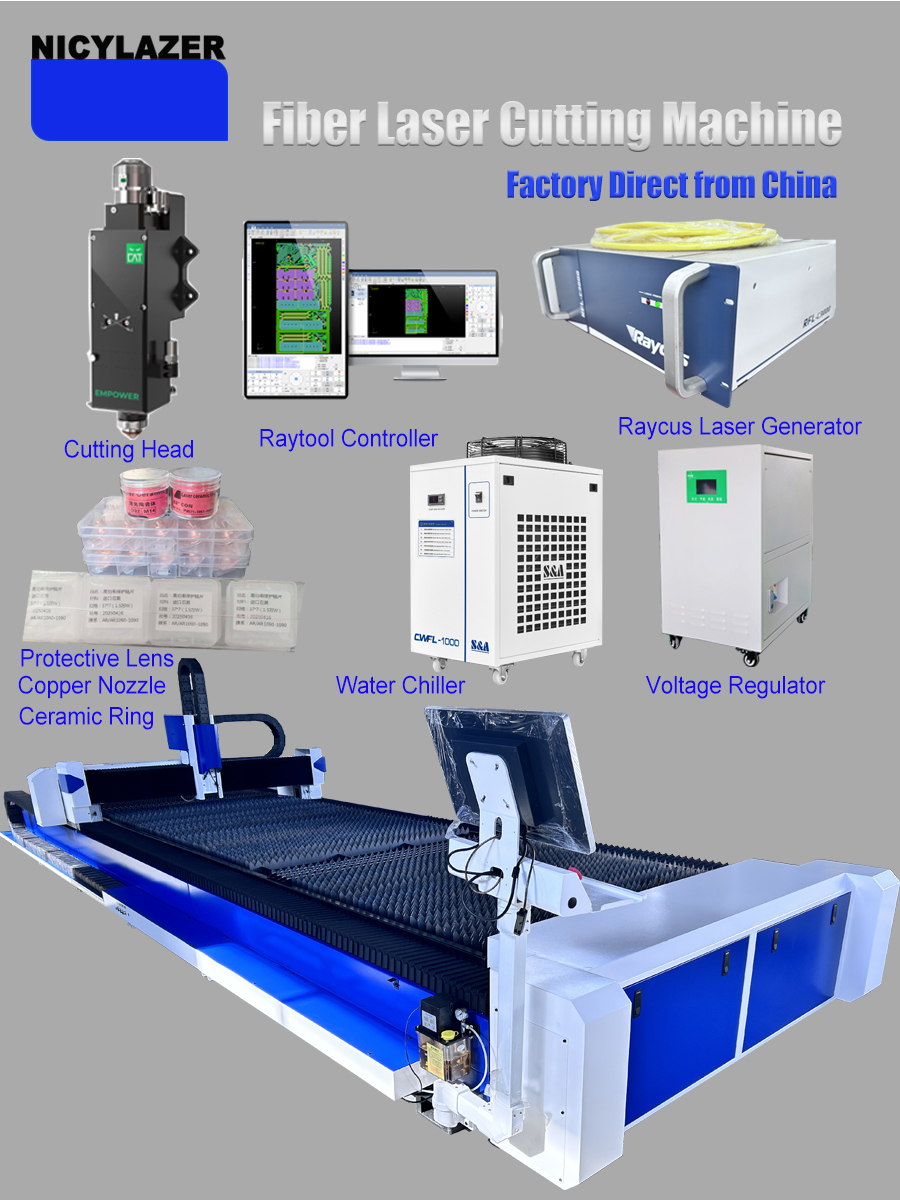 CNC 6000W 6020 Fiber Laser Cut – Industrial Laser Metal Cutter recenzja i cena
