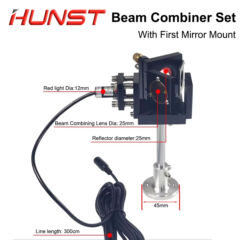 Hunst Beam Combiner Set 25mm L – Co2 Laser Mirror recenzja i cena