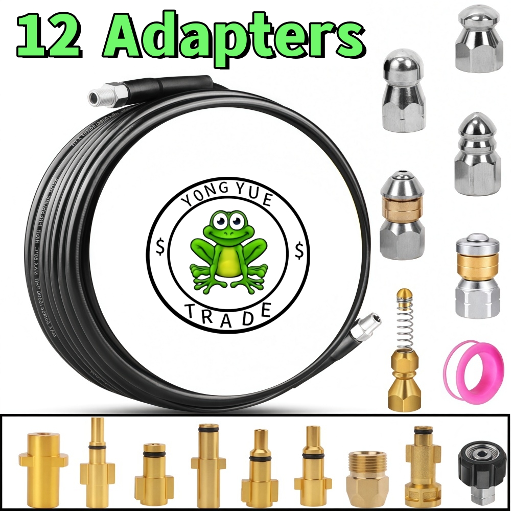5~50m Pressure Washer Sewer Je – Laser Nozzle Ceramic recenzja i cena