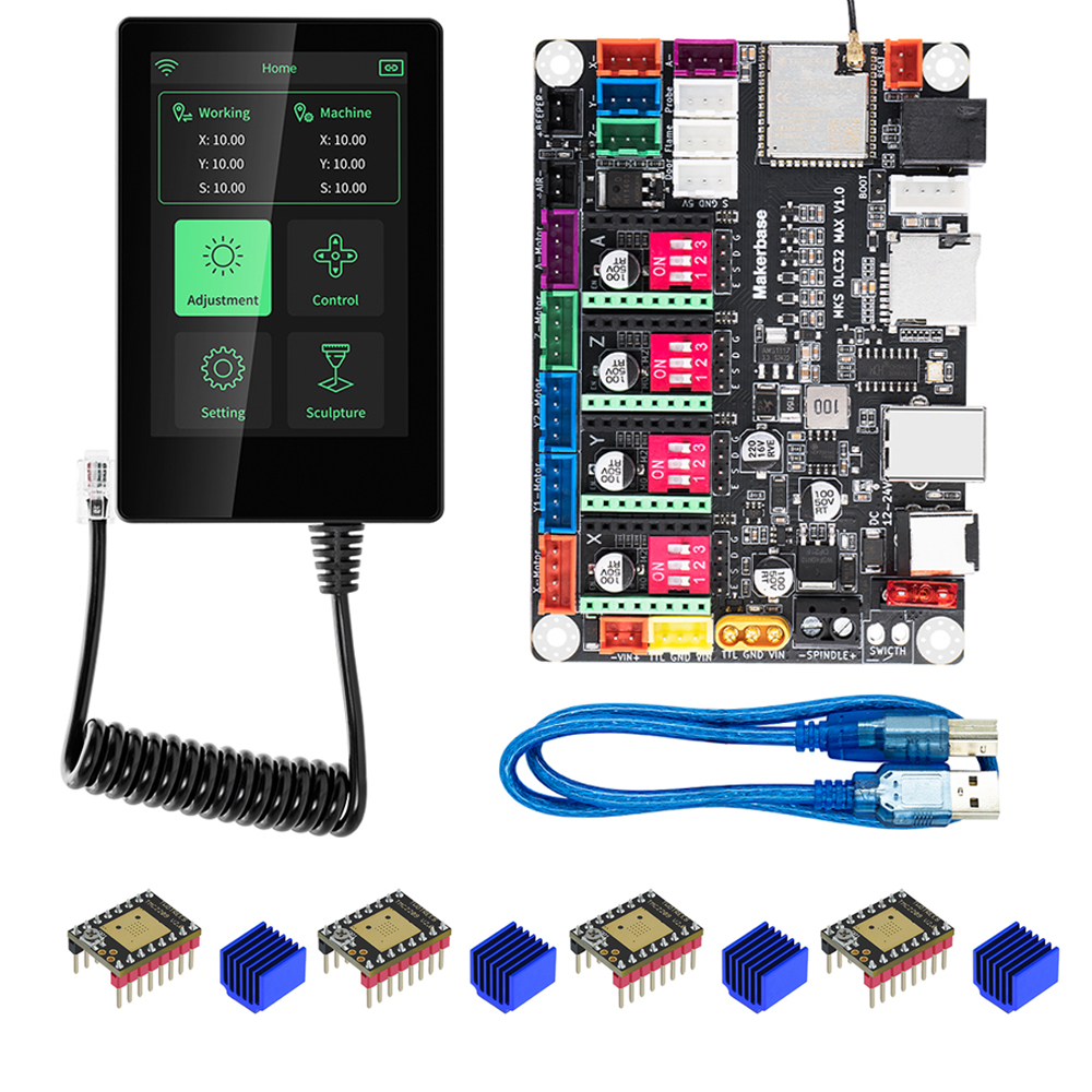 Makerbase MKS DLC32 MAX TMC220 – Controller Grbl Board recenzja i cena