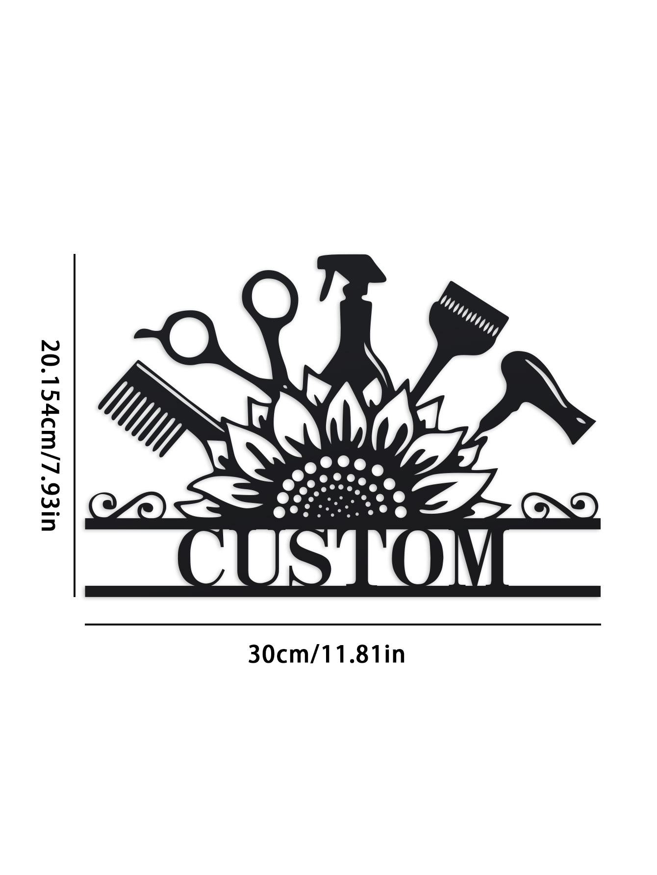 Custom Hair Dresser Metal Sign – Industrial Lasers recenzja i cena