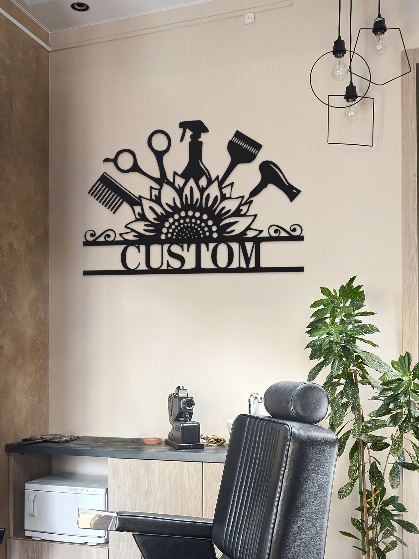 Custom Hair Dresser Metal Sign – Industrial Lasers recenzja i cena